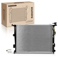 Aluminum Radiator with Transmission Oil Cooler