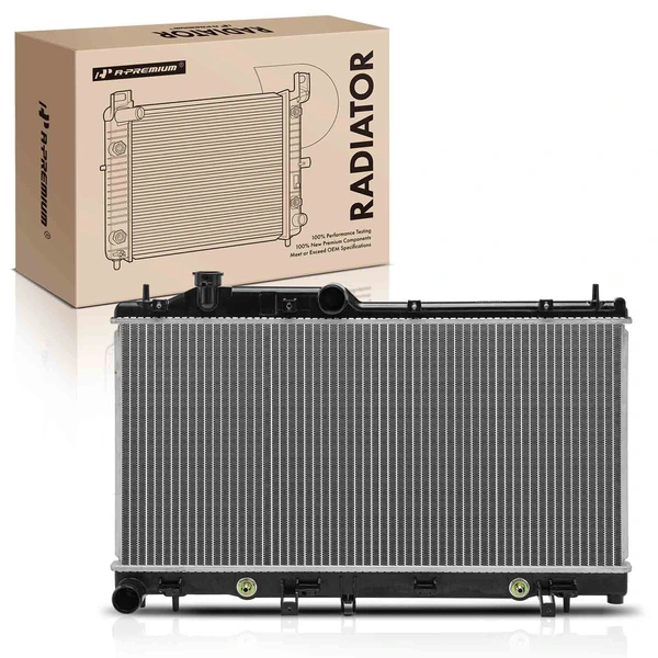 Aluminum Radiator with Transmission Oil Cooler for Subaru Legacy 11-14 Outback 10-14 2.5L