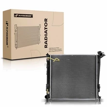 Aluminum Radiator with Trans Oil Cooler