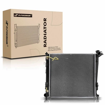 Aluminum Radiator with Trans Oil Cooler