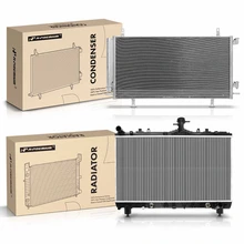 Radiator & AC Condenser Cooling Kit for 2012 Chevrolet Camaro 6.2L V8