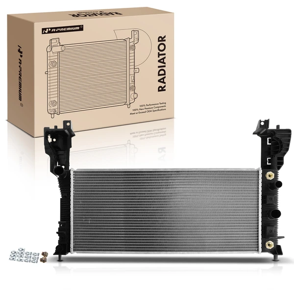 Aluminum Radiator with Trans Oil Cooler for Ford Edge 2012-2014 2.0L Auto Trans.