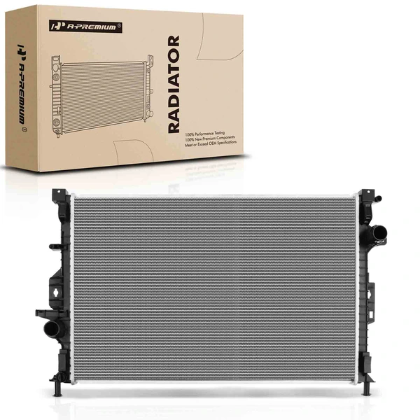 Aluminum Radiator without Oil Cooler for Ford Focus 2013-2018 2.0L Turbocharged