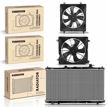 3 Pcs Radiator & Cooling Fan Assembly Kit