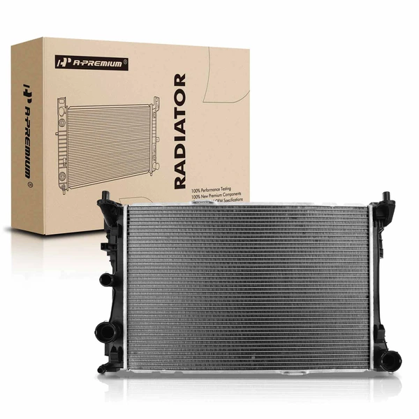 Aluminum Radiator for Mercedes-Benz C250 2012-2015 L4 1.8L E250 SLK250 SLK350