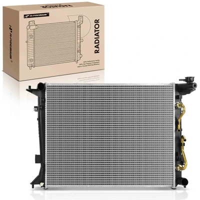 Radiator with Transmission Oil Cooler