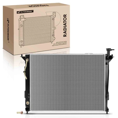 Aluminum Radiator with Transmission Oil Cooler