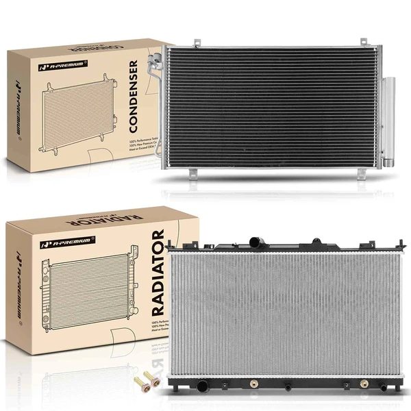 Radiator & AC Condenser Cooling Kit for 2011-2013 Mazda 6