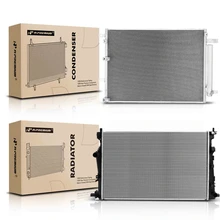 Radiator & AC Condenser Cooling Kit for 2014-2018 Jeep Cherokee