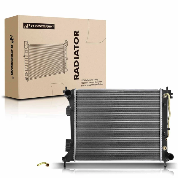 Aluminum Radiator with Trans Oil Cooler for 2013-2017 Hyundai Veloster