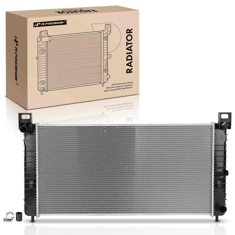 Aluminum Radiator without Oil Cooler for 2011 Chevrolet Silverado 1500 6.0L V8