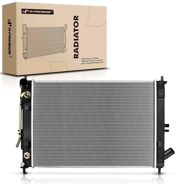 Aluminum Radiator with Oil Cooler for 2015-2018 Kia Forte5