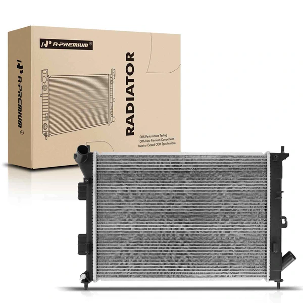 Aluminum Radiator without Oil Cooler for 2014-2019 Kia Soul