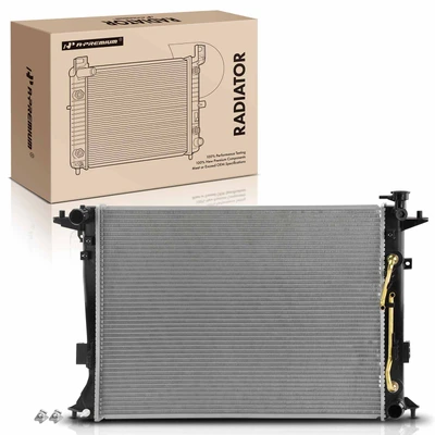 Aluminum Radiator with Transmission Oil Cooler