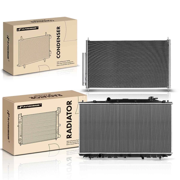 Radiator & AC Condenser Cooling Kit for Acura RLX 2014-2020