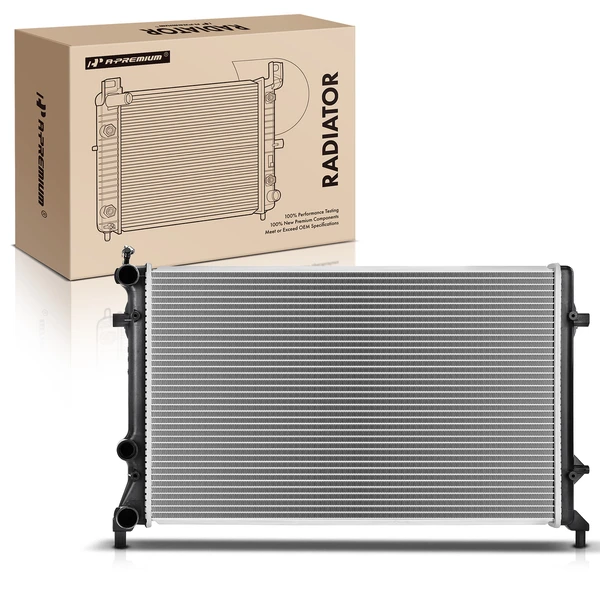 Radiator without Oil Cooler for 2009-2010 2012-2018 Volkswagen Passat