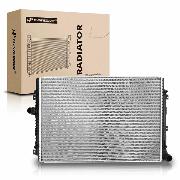 Aluminum Radiator without Oil Cooler for Volkswagen Passat 2014-2019 Jetta 2013-2018 Beetle 2014-2019