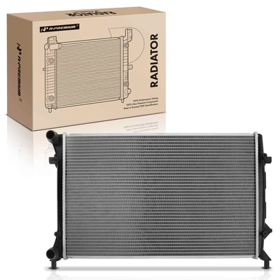 Aluminum Radiator without Oil Cooler for 2010-2014 Volkswagen Golf