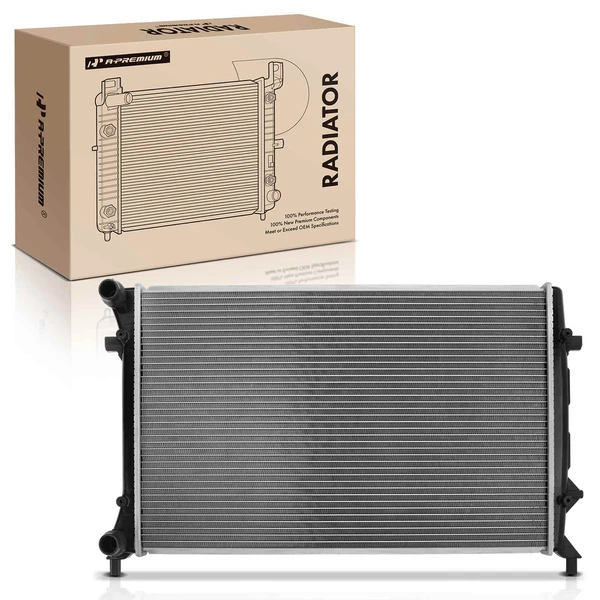 Aluminum Radiator without Oil Cooler for Volkswagen Golf 2010-2014 L5 2.5L