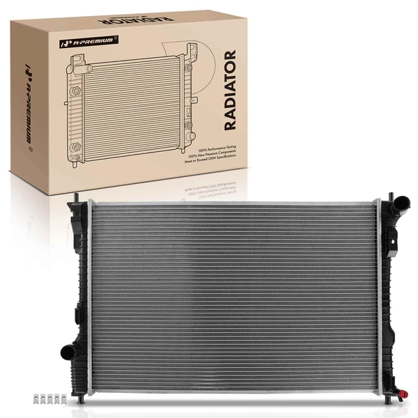 Aluminum Radiator without Oil Cooler for 2013-2019 Ford Flex