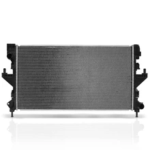 Aluminum Radiator with Oil Cooler for Ram ProMaster 1500 2014-2018 ProMaster 2500 ProMaster 3500