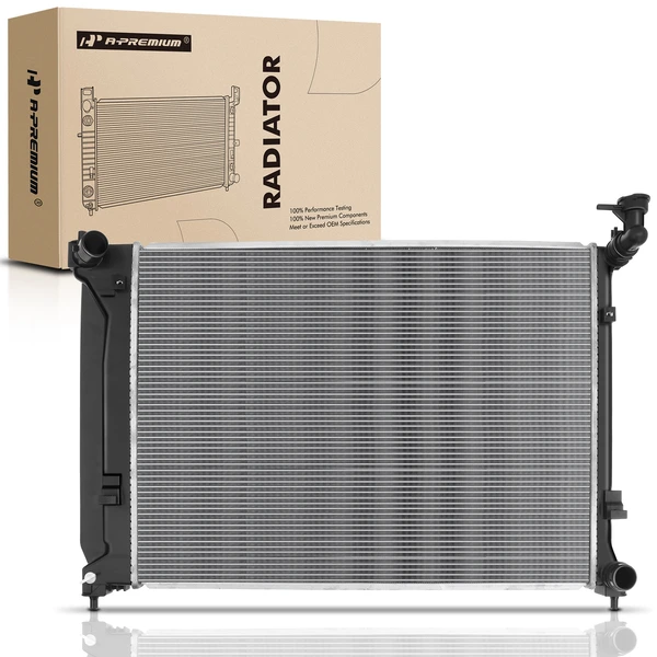 Aluminum Radiator without Oil Cooler for Hyundai Sonata 2015-2019 L4 2.4L