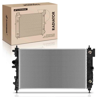 Aluminum Radiator with Transmission Oil Cooler