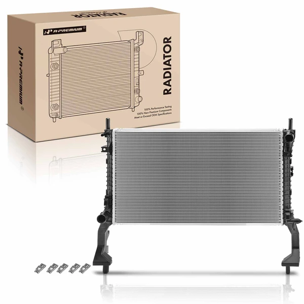 Aluminum Radiator without Oil Cooler for 2015-2022 Ford Mustang