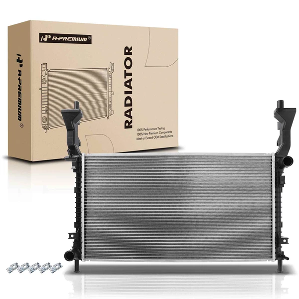 Aluminum Radiator without Oil Cooler for 2015-2020 Ford Mustang