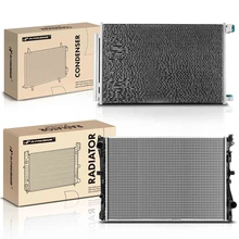 Radiator & AC Condenser Cooling Kit for 2015-2018 Mercedes-Benz C300