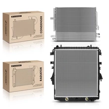 Radiator & AC Condenser Cooling Kit for 2016 GMC Canyon 3.6L V6