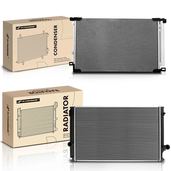Radiator & AC Condenser Cooling Kit for 2018-2020 Lexus NX300