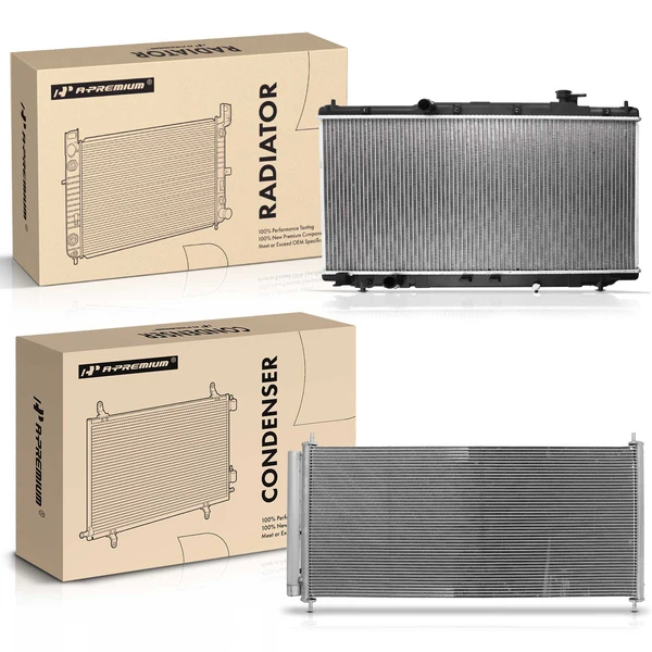 Radiator & AC Condenser Cooling Kit for Acura TLX 2015-2020 V6 3.5L