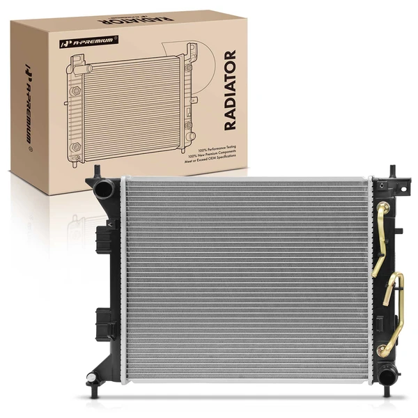 Radiator with Transmission Oil Cooler for Kia Forte Koup 14-16 Forte5 Soul 1.6L