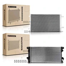 Radiator & AC Condenser Cooling Kit for 2015-2019 Ford F-150