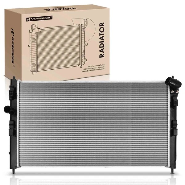 Aluminum Radiator without Oil Cooler for 2014-2017 Mitsubishi Lancer