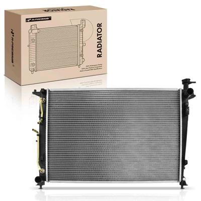 Aluminum Radiator with Trans Oil Cooler