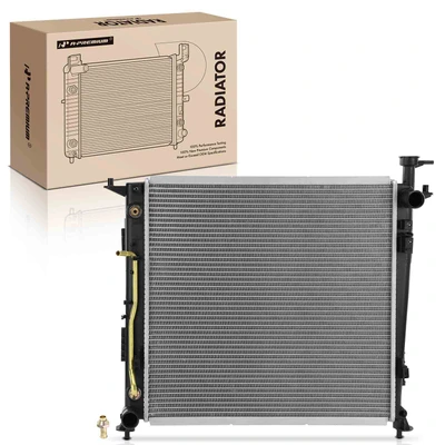 Aluminum Radiator with Transmission Oil Cooler