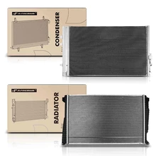 Radiator & AC Condenser Cooling Kit for 2011-2017 BMW X3