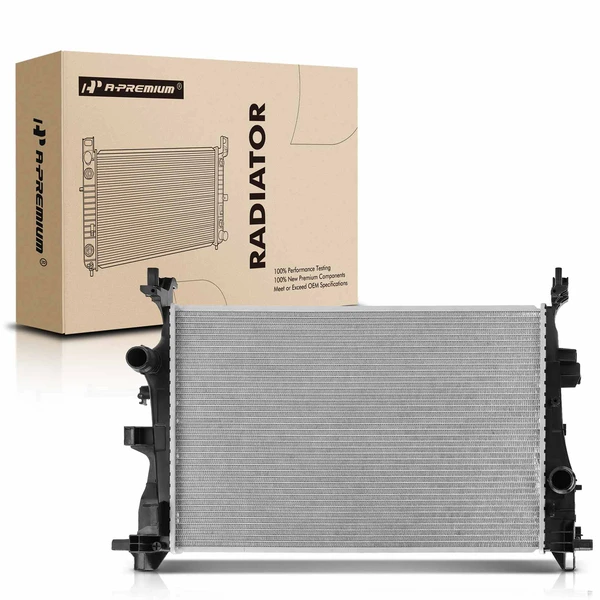 Aluminum Radiator without Oil Cooler for 2015-2018 Jeep Renegade