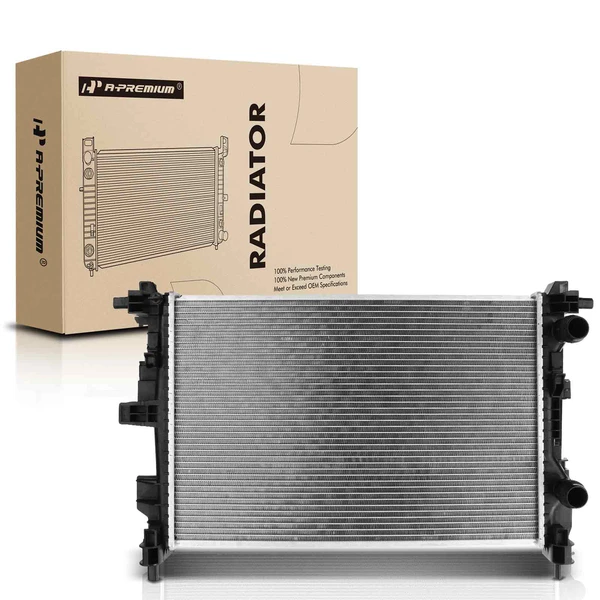 Aluminum Radiator with Oil Cooler for Jeep Renegade Fiat 500x Ram Promaster City 2015-2021 2.4L