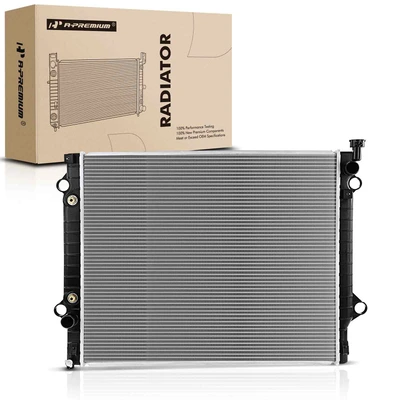 Aluminum Radiator with Trans Oil Cooler