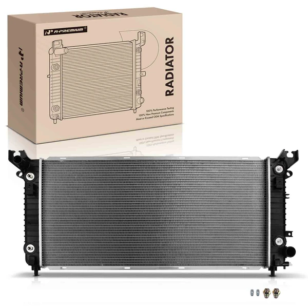 Aluminum Radiator with Oil Cooler for 2015-2019 Cadillac Escalade