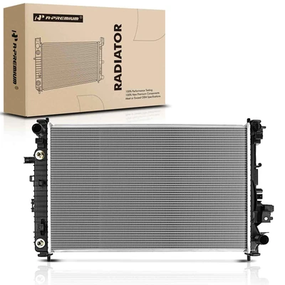 Aluminum Radiator with Trans Oil Cooler