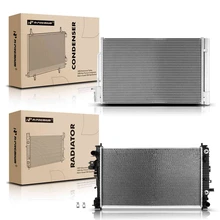 Radiator & AC Condenser Cooling Kit for Chevrolet Malibu Buick LaCrosse