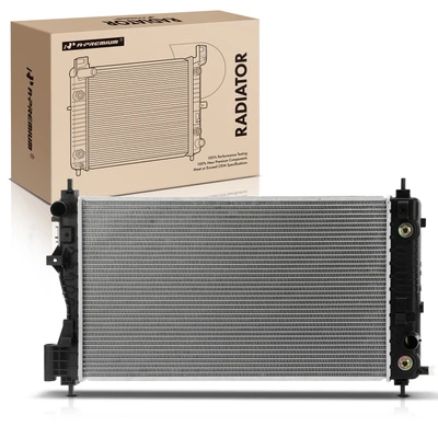 Aluminum Radiator with Transmission Oil Cooler