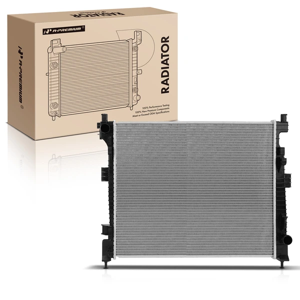 Aluminum Radiator without Oil Cooler for 2014-2015 Jeep Grand Cherokee