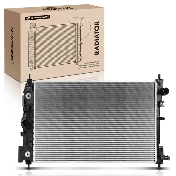 Radiator with Transmission Oil Cooler for 2014-2019 Cadillac XTS