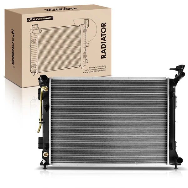 Aluminum Radiator with Engine Oil Cooler for Kia Optima 2016-2020 L4 2.4L Petrol