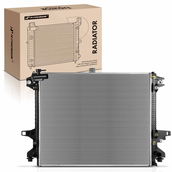 Radiator with Transmission Oil Cooler for 2016-2019 Nissan TITAN XD